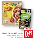 Fix Spaghetti Bolognese bei EDEKA im Häusern Prospekt für 0,49 €