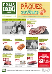 Catalogue Supermarchés Frais d'ici en cours à Brive-la-Gaillarde et alentours, "Pâques aux saveurs d'ici", 2 pages, 20/03/2024 - 01/04/2024