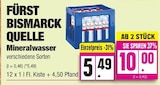 Mineralwasser bei EDEKA im Norderstedt Prospekt für 10,00 €