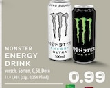 Aktuelles Energy Drink Angebot bei EDEKA in Dinslaken ab 0,99 €