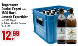 Dunkel Export oder 1806 Max I. Joseph Exportbier von Tegernseer im aktuellen Trinkgut Prospekt für 12,99 €