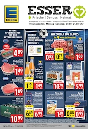 EDEKA Prospekt für Erkelenz mit 24 Seiten EDEKA Prospekt für Erkelenz: "Aktuelle Angebote", 24 Seiten, 22.06.2026 - 27.06.2026