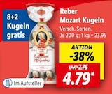 Mozart Kugeln von Reber im aktuellen Lidl Prospekt