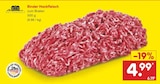 Aktuelles Rinder Hackfleisch Angebot bei Netto Marken-Discount in Düsseldorf ab 4,99 €