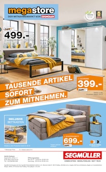 Schlafzimmerschrank im Segmüller Prospekt "Frühling für Zuhause" mit 40 Seiten (Herne)
