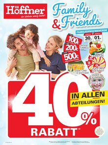 Aktueller Höffner Berlin Prospekt Höffner Berlin Prospekt "Family & Friends" mit 16 Seiten