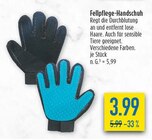 Fellpflege-Handschuh Angebote bei diska Erlangen für 3,99 €