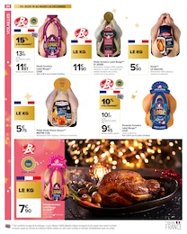 Offre Dinde Fermière dans le catalogue Carrefour du moment à la page 36