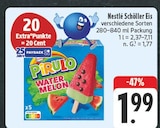 nah und gut Schwanfeld - Eis Angebot im Prospekt Eis bei nah und gut im Schwanfeld Prospekt für 1,99 €