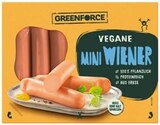 Vegane Mini-Wiener oder -Frika Angebote von Greenforce bei REWE Aschaffenburg für 2,49 €