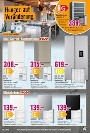 Kühl-Gefrierkombi Angebot im aktuellen Hornbach Prospekt auf Seite 32