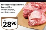 Frische neuseeländische Lammhüfte Angebote bei GLOBUS Bad Kreuznach für 28,90 €