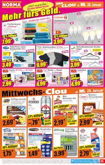 Kleiderbügel im Norma Prospekt "Mehr fürs Geld" mit 20 Seiten (Magdeburg)