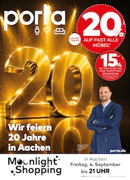 porta Möbel Prospekt für Aachen mit 8 Seiten porta Möbel Prospekt für Aachen: "Aktuelle Angebote", 8 Seiten, 30.08.2026 - 05.09.2026