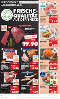 Schweinefilet im Kaufland Prospekt "Aktuelle Angebote" mit 48 Seiten (Kassel)