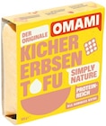 Kichererbsen Tofu im REWE Prospekt Kichererbsen Tofu von Omami im aktuellen REWE Prospekt für 1,69 €