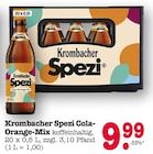 Aktuelle Krombacher Angebote bei E center in Ludwigshafen (Rhein) Aktuelles Spezi Cola-Orange-Mix Angebot bei E center in Ludwigshafen (Rhein) ab 9,99 €