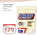 Hi Protein Powder im Angebot bei GLOBUS in Braunschweig Hi Protein Powder Angebote von Snickers bei GLOBUS Braunschweig für 17,99 €
