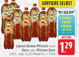 Eistee Pfirsich im Angebot bei Trinkgut in Heilbronn Eistee Pfirsich Angebote von Lipton bei Trinkgut Heilbronn für 1,29 €