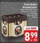 Hefeweissbier im Angebot bei EDEKA in Dormagen Hefeweissbier Angebote von Franziskaner bei EDEKA Dormagen für 8,99 €