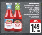 Tomaten Ketchup im EDEKA Prospekt Tomaten Ketchup von Werder im aktuellen EDEKA Prospekt für 1,49 €