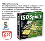 150er Spielesammlung im Angebot bei GLOBUS in Erfurt 150er Spielesammlung Angebote von Schmidt bei GLOBUS Erfurt für 6,99 €