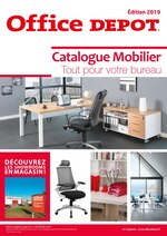 Catalogue Office DEPOT "Catalogue Mobilier, tout pour votre bureau", 100 pages, à Créteil, 01/04/2019 - 31/12/2019 Prospectus Office DEPOT "Catalogue Mobilier, tout pour votre bureau", 100 pages, à Créteil, 01/04/2019 - 31/12/2019