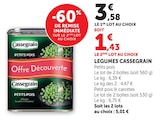 Légumes - CASSEGRAIN - U Express Légumes - CASSEGRAIN à 1,43 € dans le catalogue U Express