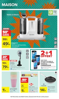 Promotion Ventilateur Brumisateur dans le prospectus Carrefour, valable du 09/06/2026 au 22/06/2026 Promo Ventilateur Brumisateur dans le catalogue Carrefour du moment à la page 83