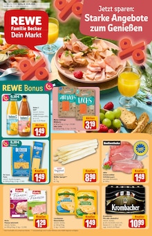 Aktueller REWE Prospekt "Dein Markt" für Paderborn Aktueller REWE Prospekt für Paderborn mit Seiten