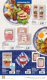 Lidl Fleischkaese im Prospekt 