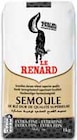 Semoule de blé dur extra fine - LE RENARD dans le catalogue Intermarché