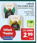 Bio Coffee Balls Angebote von coffeeB bei Marktkauf Leipzig für 3,69 €