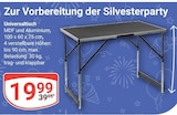 GLOBUS Zweibrücken - Universaltisch Angebot im Prospekt Universaltisch bei GLOBUS im Zweibrücken Prospekt für 19,99 €