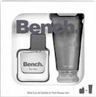 Geschenksets im Rossmann Prospekt Geschenkset: Eau de Toilette & Shower Gel von Bench im aktuellen Rossmann Prospekt für 8,50 €