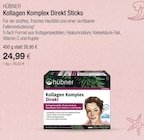 Sticks im VITALIA Reformhaus Prospekt Kollagen Komplex Direkt Sticks von Hübner im aktuellen VITALIA Reformhaus Prospekt für 24,99 €