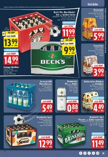 Bier im aktuellen EDEKA Prospekt (Detmold) Bier im EDEKA Prospekt "Aktuelle Angebote" mit 24 Seiten (Detmold)