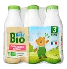 Lait Croissance 3 - CARREFOUR BABY BIO dans le catalogue Carrefour Market