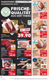 Aktueller Kaufland Prospekt mit Schweinefleisch, "Aktuelle Angebote", Seite 18