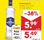 Wodka von Gorbatschow für 5,49 € bei Netto Marken-Discount im Angebot Wodka von Gorbatschow im aktuellen Netto Marken-Discount Prospekt