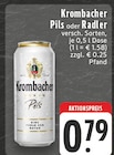 Aktuelles Pils oder Radler Angebot bei E center in Koblenz ab 0,79 €