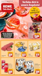 Krombacher im REWE Prospekt "Dein Markt" auf Seite 1