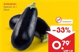 Auberginen für 0,79 € bei Netto Marken-Discount im Angebot Auberginen im aktuellen Netto Marken-Discount Prospekt
