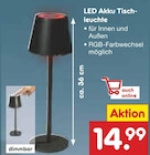 LED Akku Tischleuchte Angebote bei Netto Marken-Discount Mettmann für 14,99 €