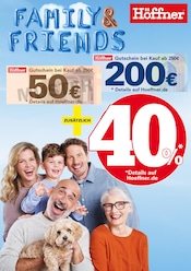 Aktueller Höffner Prospekt mit Garderobe, "FAMILY& FRIENDS", Seite 1