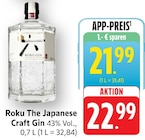 Roku The Japanese Craft Gin bei EDEKA im Prospekt "" für 21,99 €
