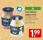 Paul Söbbeke Joghurt mild Angebote bei famila Nordost Neumünster für 1,99 €