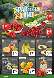 Aktueller EDEKA Prospekt mit Bananen, "Aktuelle Angebote", Seite 2