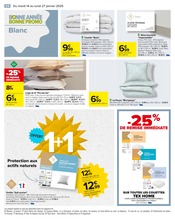 Housse De Couette Angebote im Prospekt "BONNE ANNÉE BONNE PROMO" von Carrefour Housse De Couette Angebote im Prospekt "BONNE ANNÉE BONNE PROMO" von Carrefour auf Seite 56