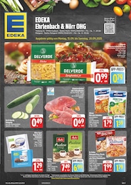 EDEKA Prospekt für Wertheim mit 28 Seiten EDEKA Prospekt für Wertheim: "Wir lieben Lebensmittel!", 28 Seiten, 15.09.2025 - 20.09.2025